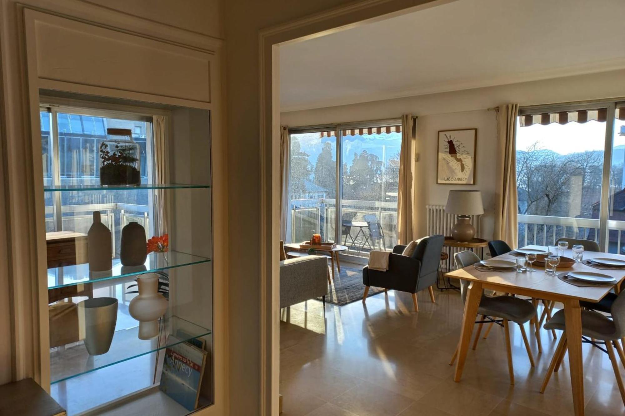 Tournette-Comfortable And Quiet Luxury Apartment Annecy Ngoại thất bức ảnh